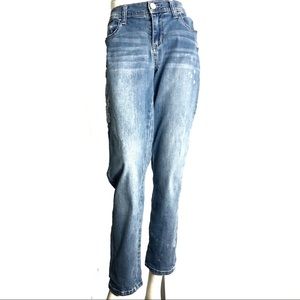 Seven 7 Blue Skinny Jeans Size 6